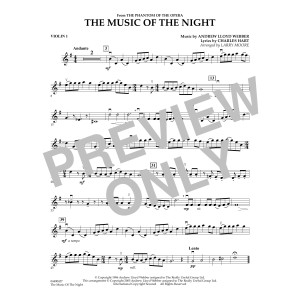 The Music of the Night (from The Phantom of the Opera) - Violin 1